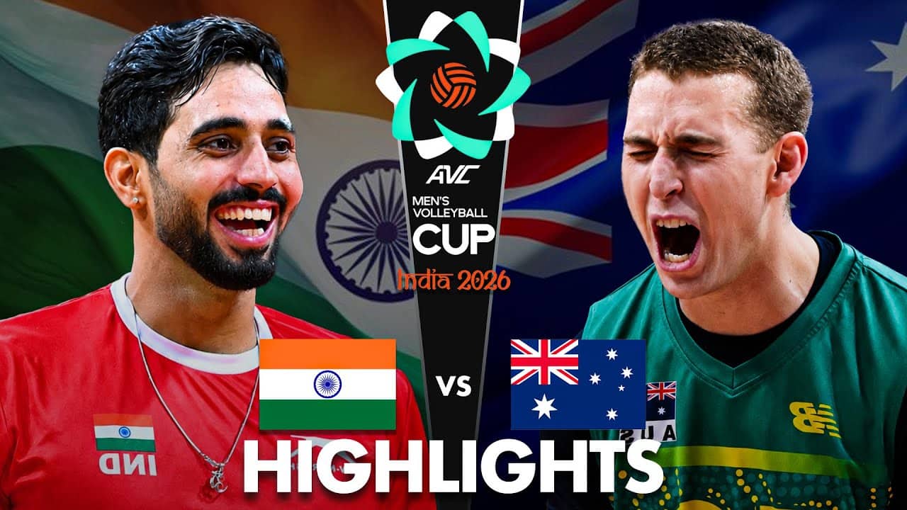 India 🇮🇳 vs Australia 🇦🇺 | Highlights | AVC Men's Cup 2026
