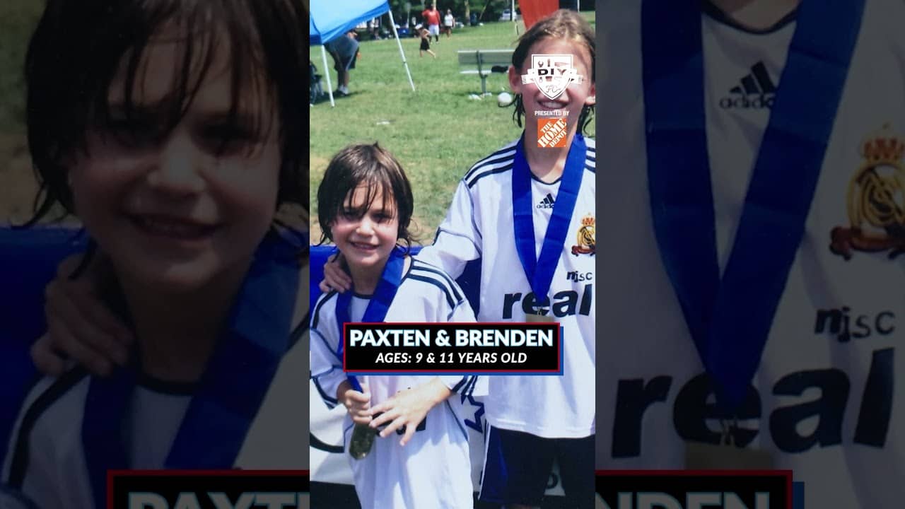 How Brenden & Paxten Aaronson Developed Their Football Skills on a Homemade Pitch in Their Basement