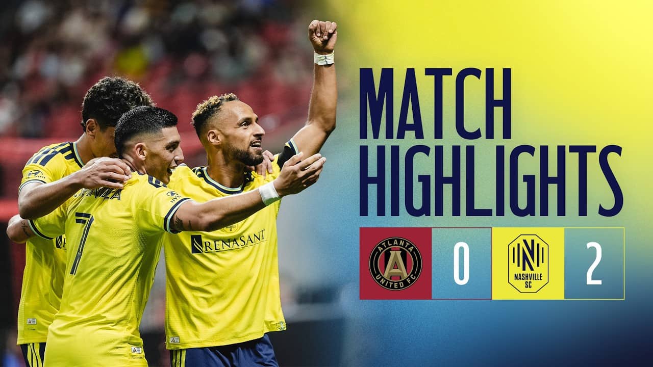 Nashville SC Secure Another Clean Sheet With 2-0 Win at Atlanta United | Match Highlights
