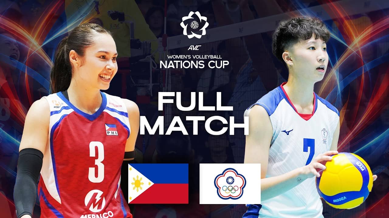 Philippines vs. Chinese Taipei - Pool Play | AVC Women's Cup 2026
