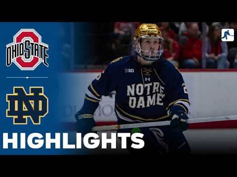 Ohio State vs Notre Dame | NCAA College Hockey | Highlights - March 05, 2026