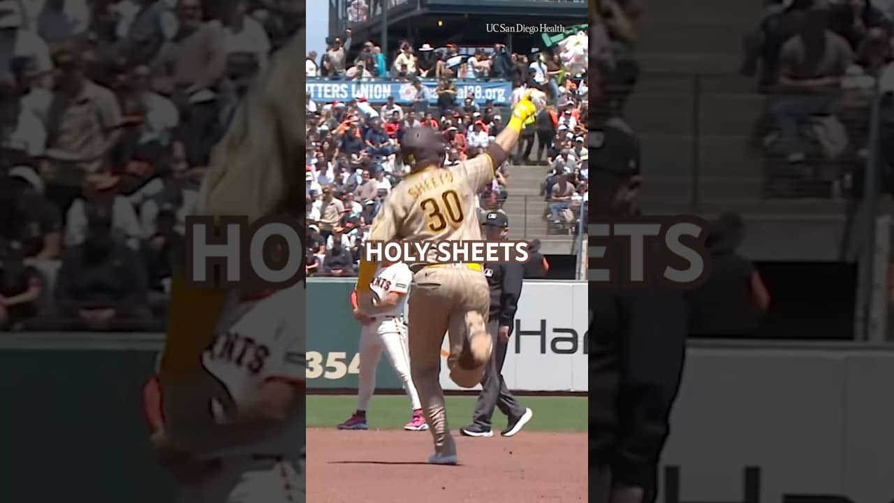 Splish, splash. #mlb #padres #homerun #highlights #sports #baseball #sandiegopadres