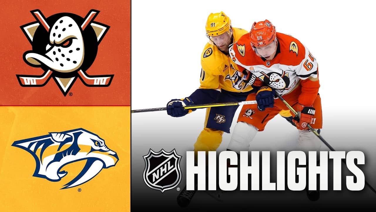 Ducks vs. Predators | NHL Highlights | April 16, 2026