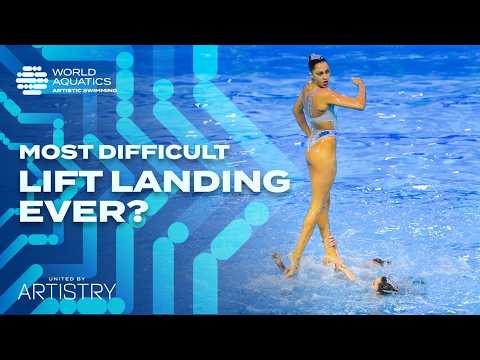 USA Artistic Swimming Olympic Qualifier: Witness Their Most Daring Lift Landing!