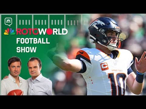 Week 13 Preview: Ideal BUF, DEN matchups + QB questions abound | Rotoworld Football Show (FULL SHOW)
