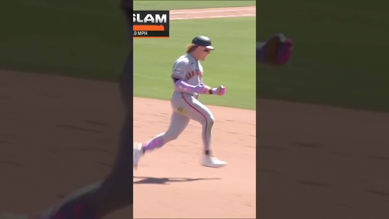 Harrison Bader launches a GRAND SLAM against the Athletics