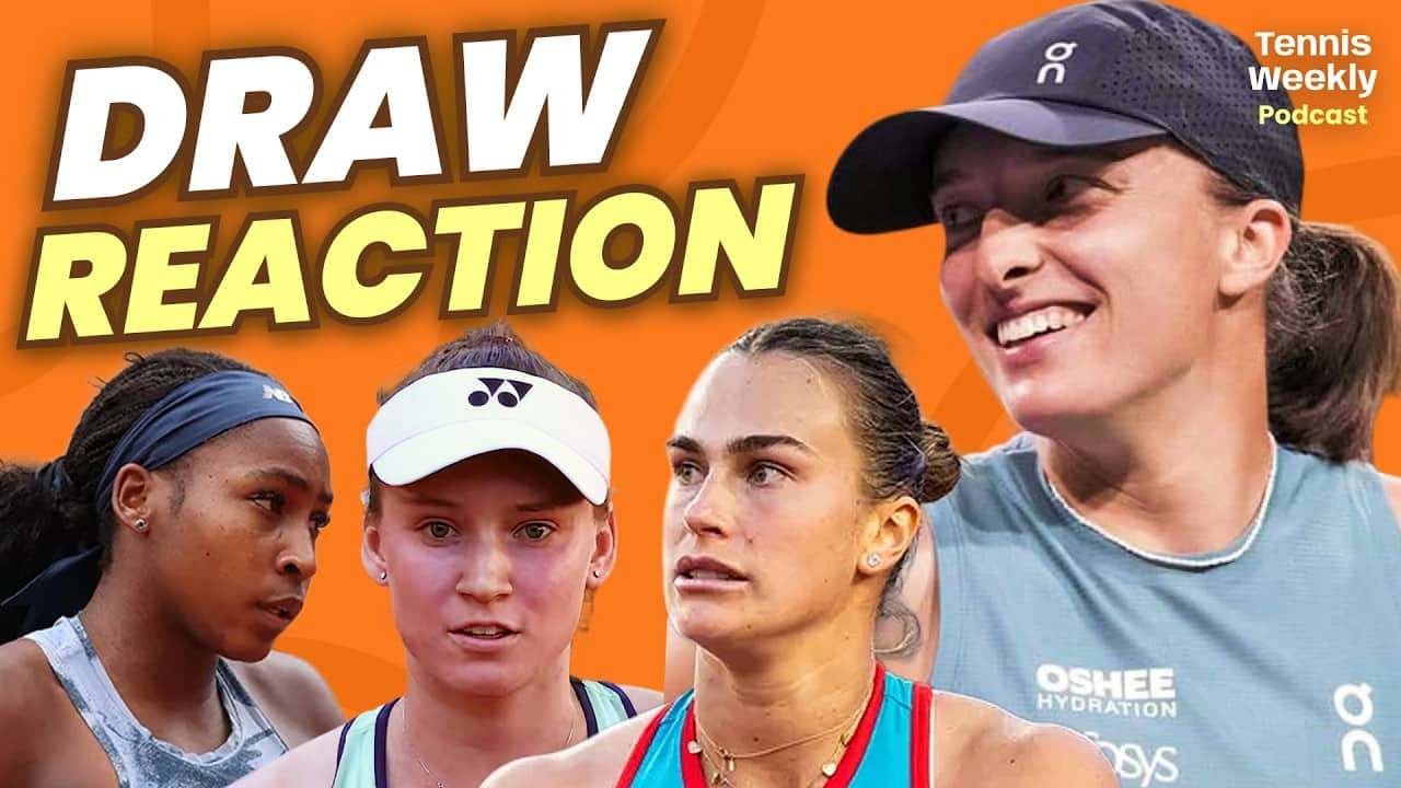 Roland Garros Women's Draw Reaction! Can Swiatek WIN back her clay crown or can Gauff defend title?