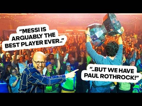 "Messi is arguably the best..but we have Paul Rothrock" - Brian Schmetzer