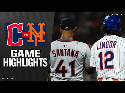 Guardians vs. Mets Game Highlights (8/4/25) | MLB Highlights