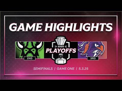 Full Game Highlights | Semifinals | Saskatchewan Rush vs Halifax Thunderbirds - Game 1
