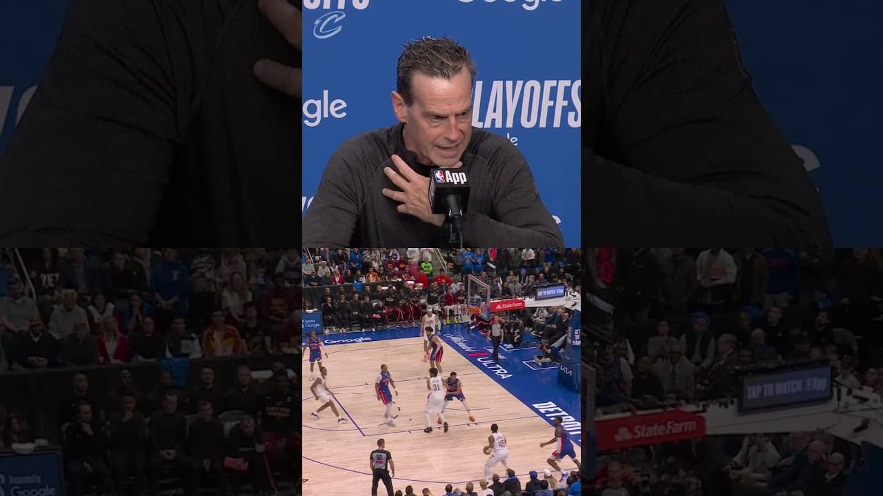 The crowd & admin both gasped, actually. #LetEmKnow #Cavs #MaxStrus #NBA #Shorts