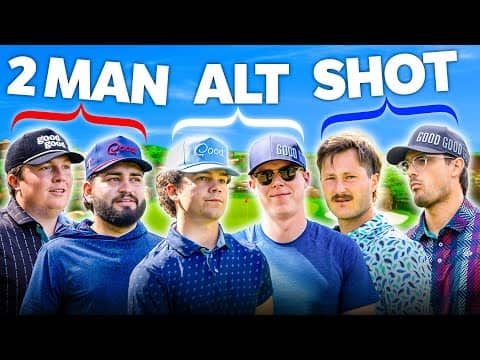 2 Man Alt Shot Golf w/ A Twist...