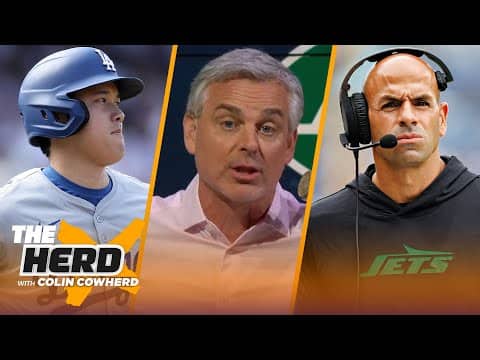Saleh is 'learning on the job' for the Jets, Shohei Ohtani makes his postseason debut | THE HERD