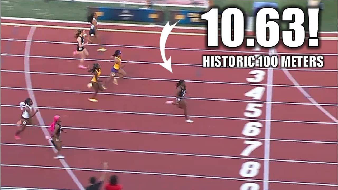 THERE'S NO WAY This Just Happened In The 100 Meters... || Adaejah Hodge SHOCKS THE WORLD!!