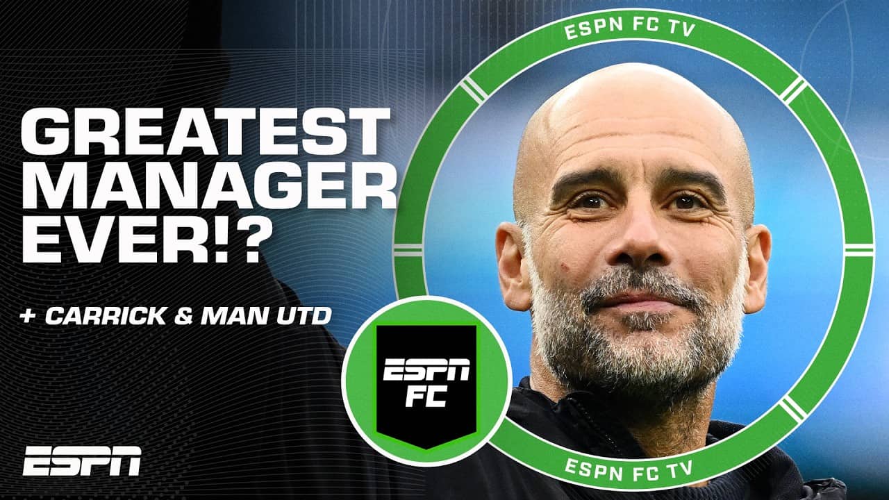Where does Pep Guardiola rank among the greatest managers of all time? 👀 | ESPN FC