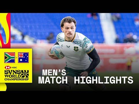 HUGE RESULT in Pool A 🤩 | South Africa v Australia | HSBC SVNS Valladolid 2026 | Match Highlights