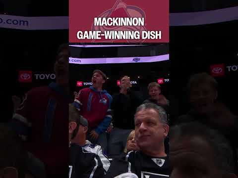 MacKinnon gorgeous assist FTW