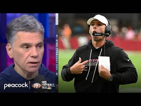 Are Jonathan Gannon's days numbered with Arizona Cardinals? | Pro Football Talk | NFL on NBC