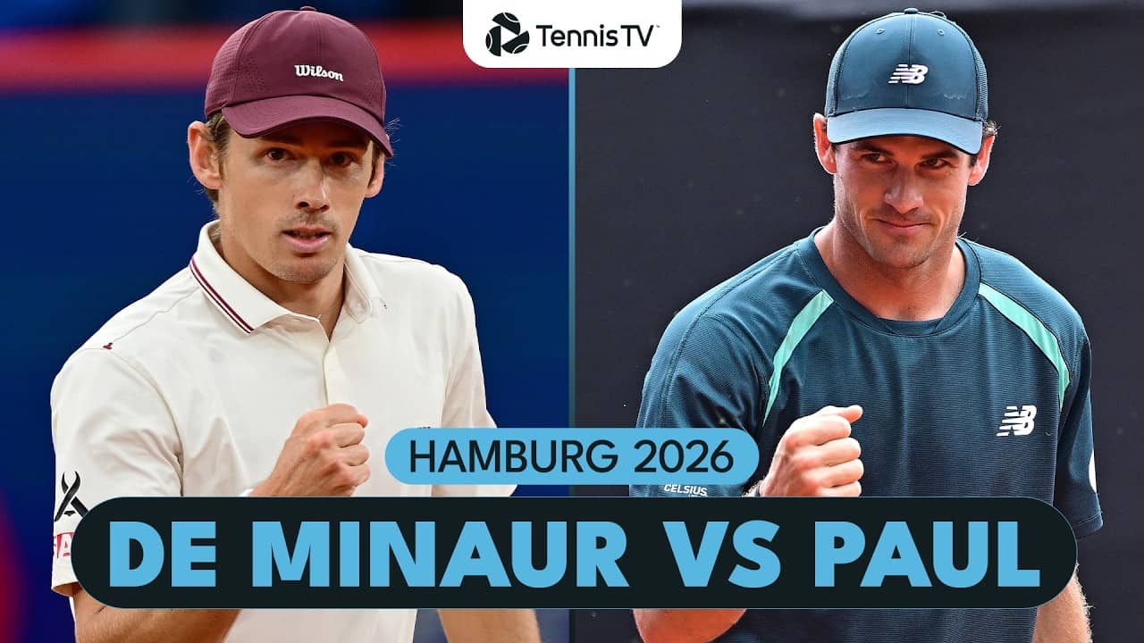 Alex De Minaur vs Tommy Paul Rollercoaster! 🎢 | Hamburg 2026 Semi-Final Highlights