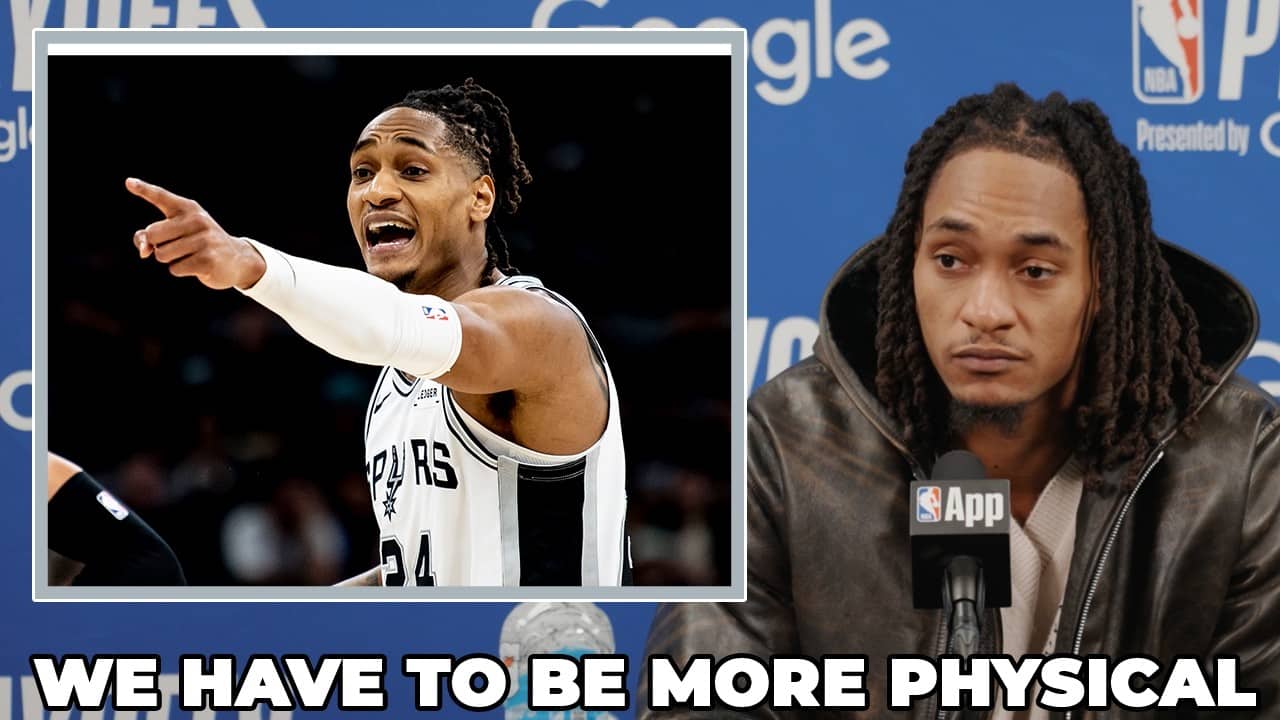 Devin Vassell on Being More Physical and Aggressive During the Playoff Series