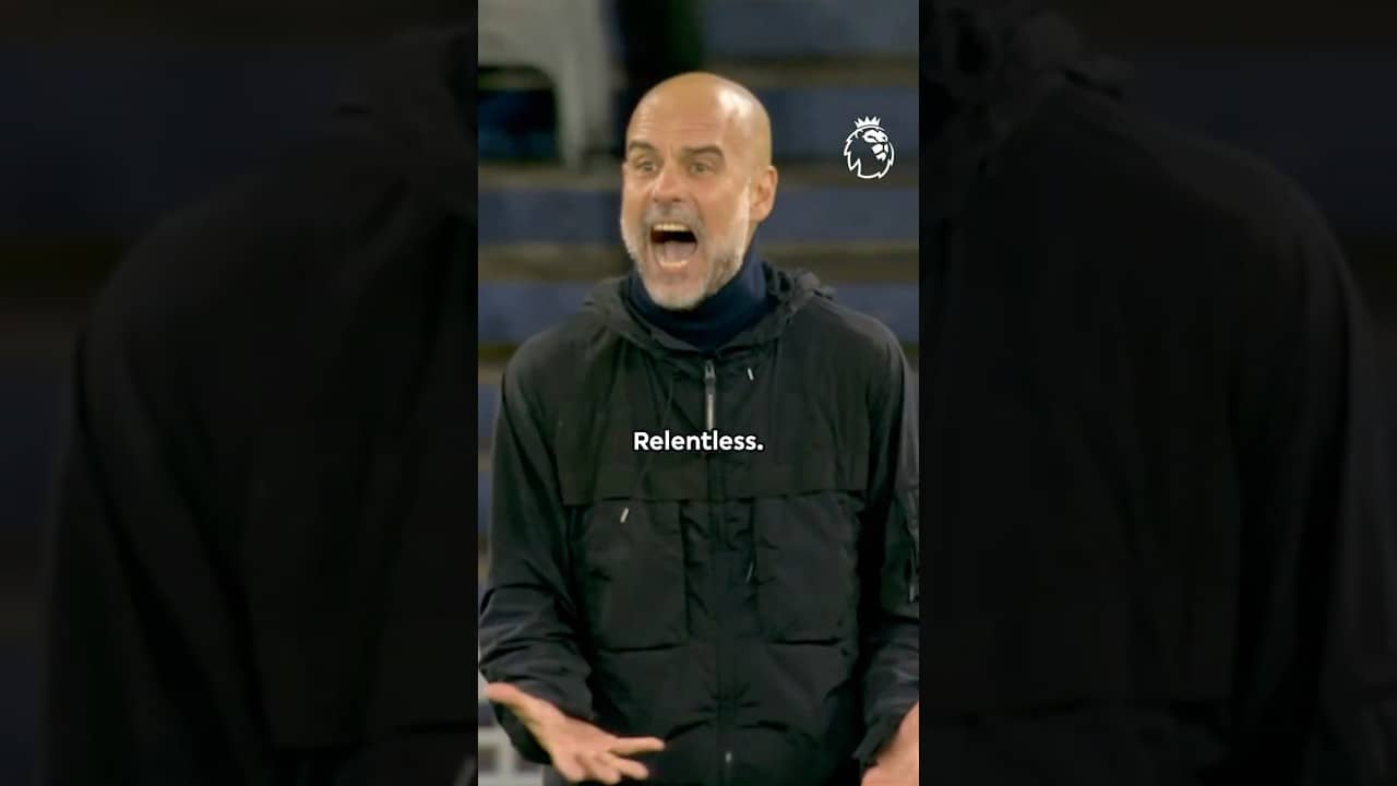 Pep Guardiola Shows He's Built Different 😅
