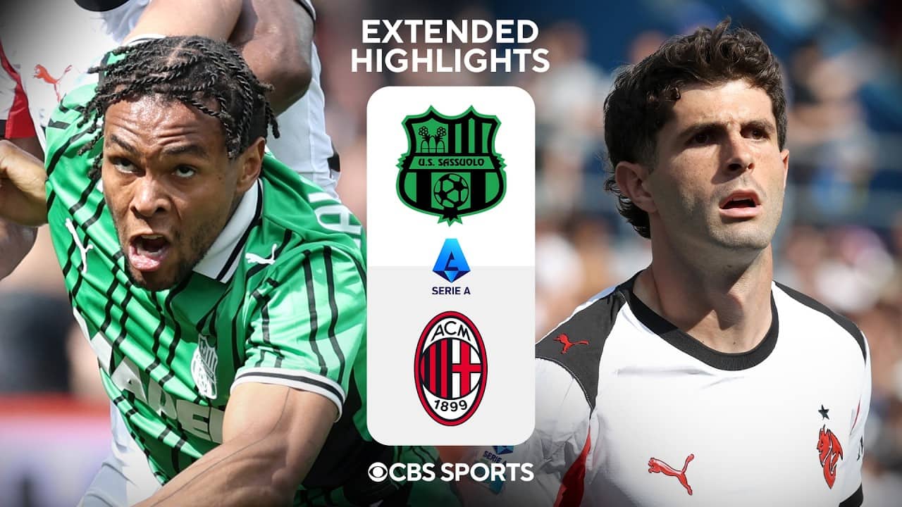Sassuolo vs. AC Milan: Extended Highlights | Serie A | CBS Sports Golazo