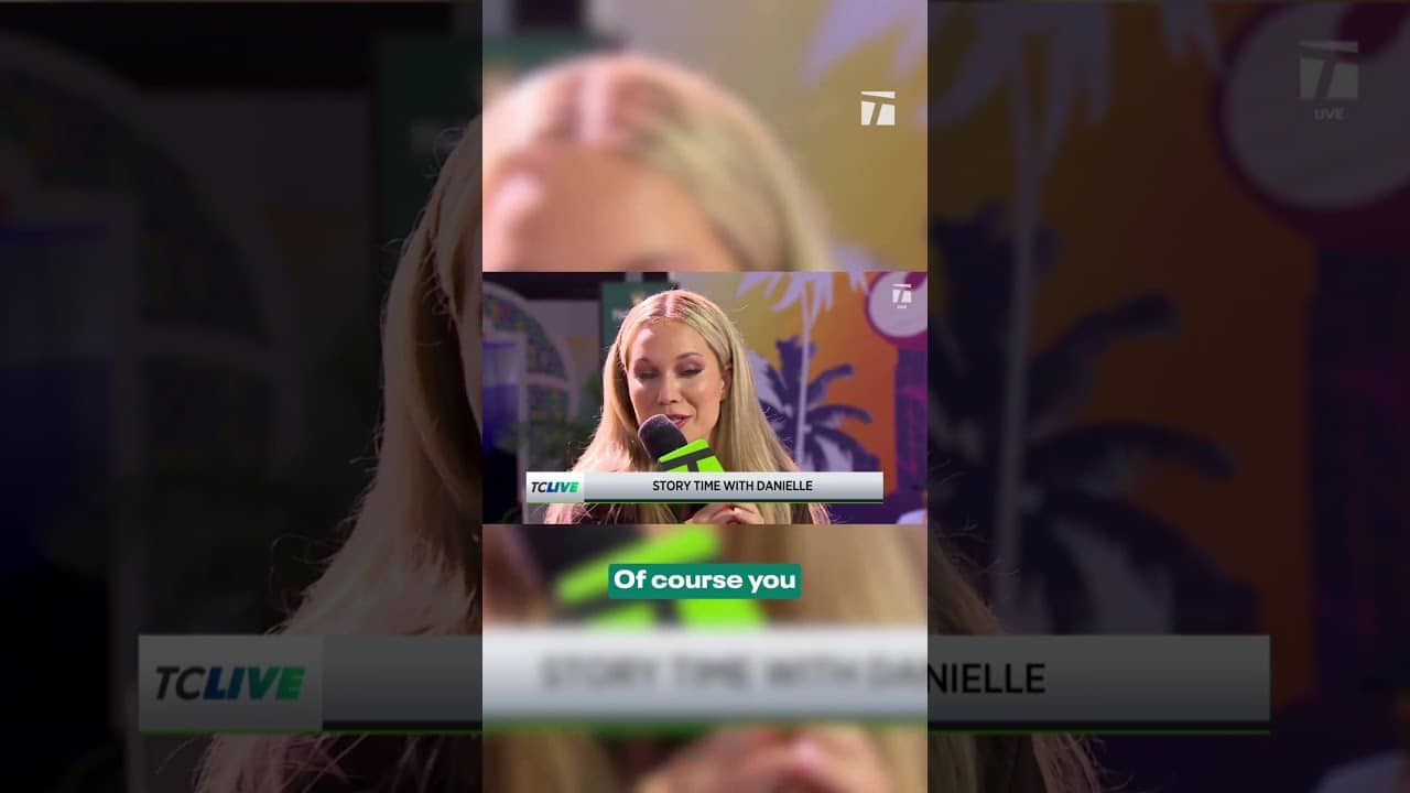 Danielle Collins on the Tennis Channel Live desk is next level 😭