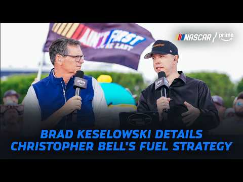 Brad Keselowski Breaks Down Christopher Bell's Fuel Strategy at Pocono | NASCAR on Prime