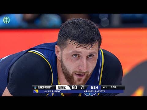 Jusuf Nurkic's BEST PLAYS | FIBA EuroBasket 2025