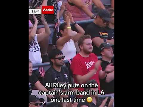 Angel City’s first captain takes the field in LA one last time 🥹