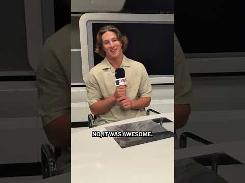 Luke Keaschall finally got to fulfill his wish of meeting Mike Trout!