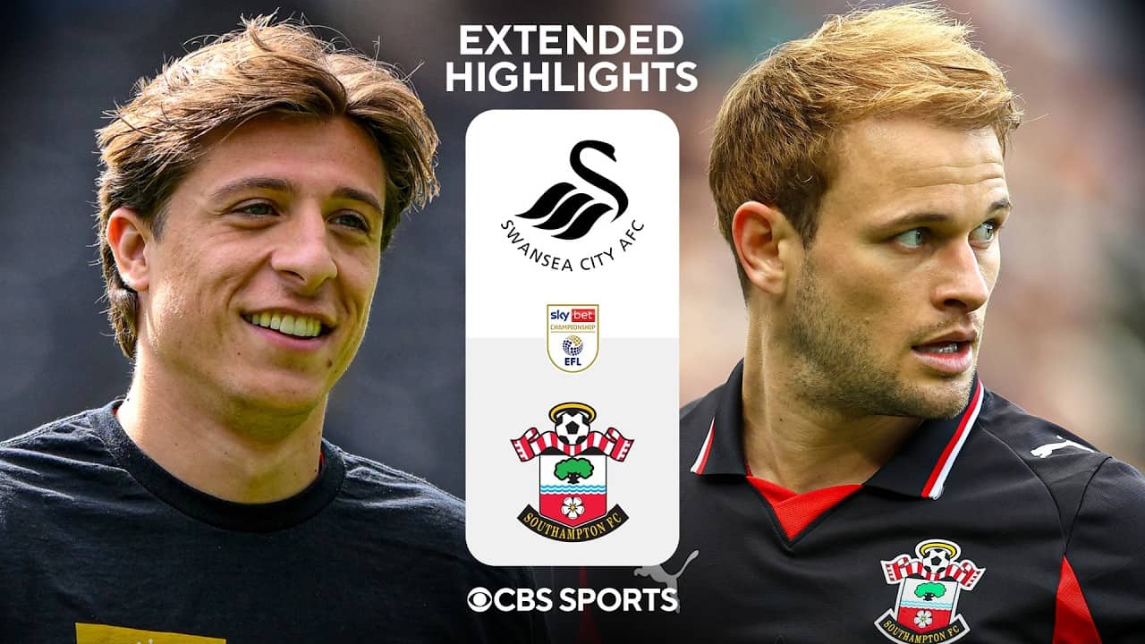 Swansea City vs. Southampton: Extended Highlights | EFL Championship | CBS Sports Golazo