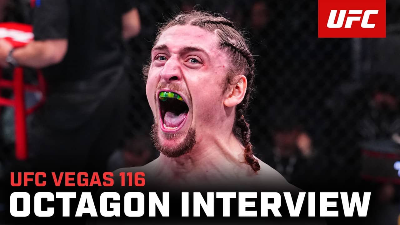 Jackson McVey Octagon Interview | UFC Vegas 116