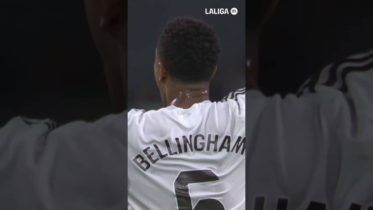 Paradón de Álvaro Valles a Jude Bellingham 😮‍💨🧤 #laligahighlights