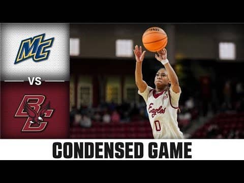 Merrimack vs. Boston College Condensed Game | 2025-26 ACC Women's Basketball