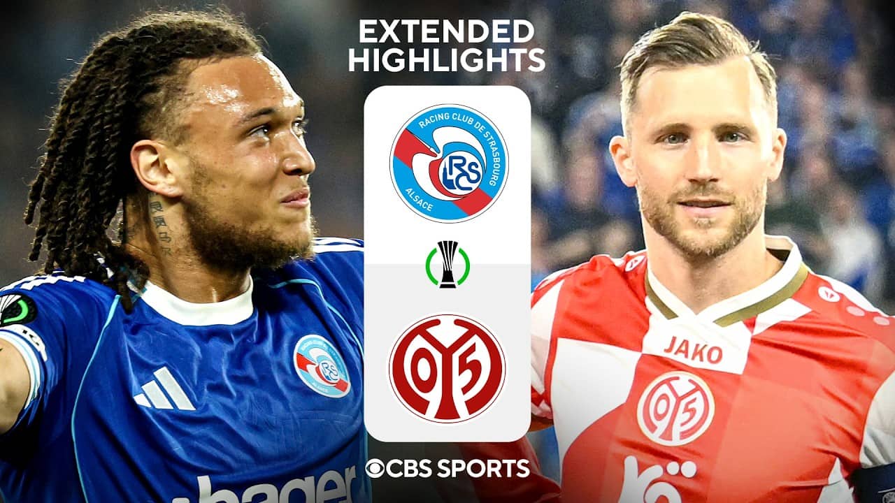 Strasbourg vs. Mainz: Extended Highlights | UECL Quarterfinals Leg 2 | CBS Sports