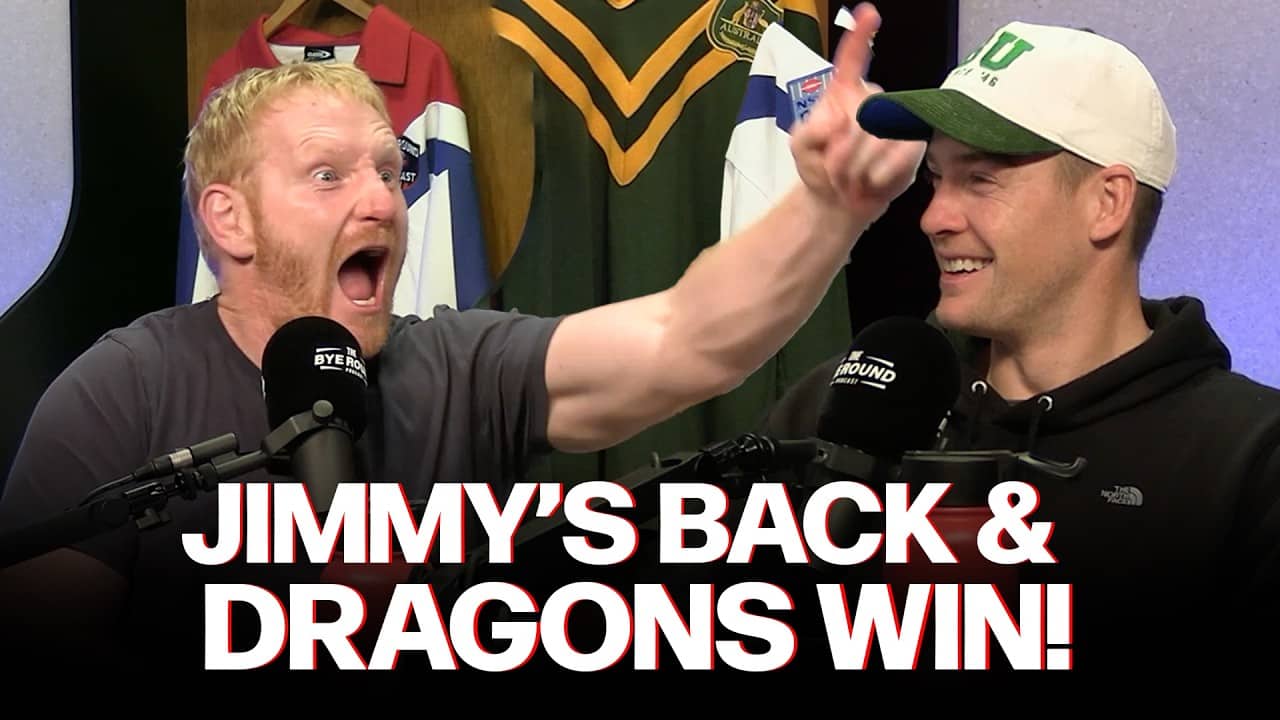 Jimmy's BACK From Spain, Dragons FINALLY Win & Did We Just Witness A Grand Final Preview?
