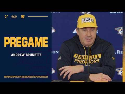 Andrew Brunette Pregame: Feb. 4, 2026