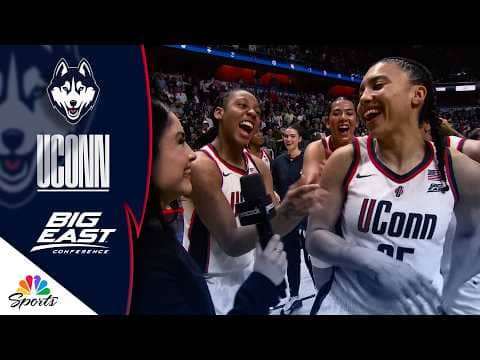 Azzi Fudd credits UConn's togetherness for Big East title | Big East Women's Basketball Tournament