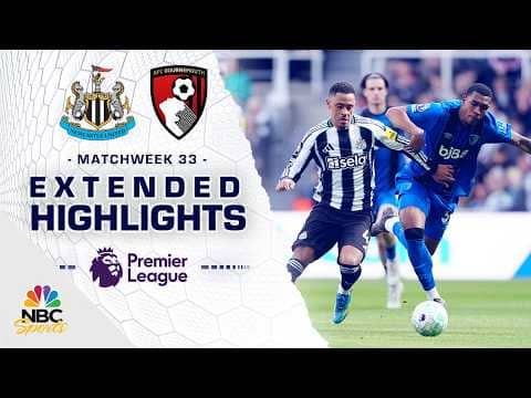Newcastle United v. Bournemouth | PREMIER LEAGUE HIGHLIGHTS | 4/18/2026 | NBC Sports