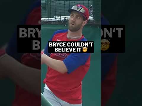 OTD 5 years ago: A one-in a billion chance! Bryce Harper’s face says it all 😅
