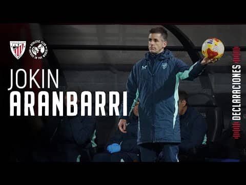 🎙️Jokin Aranbarri I post Bilbao Athletic 0-2 Real Avilés Industrial l Primera Federación 2025-26–J20