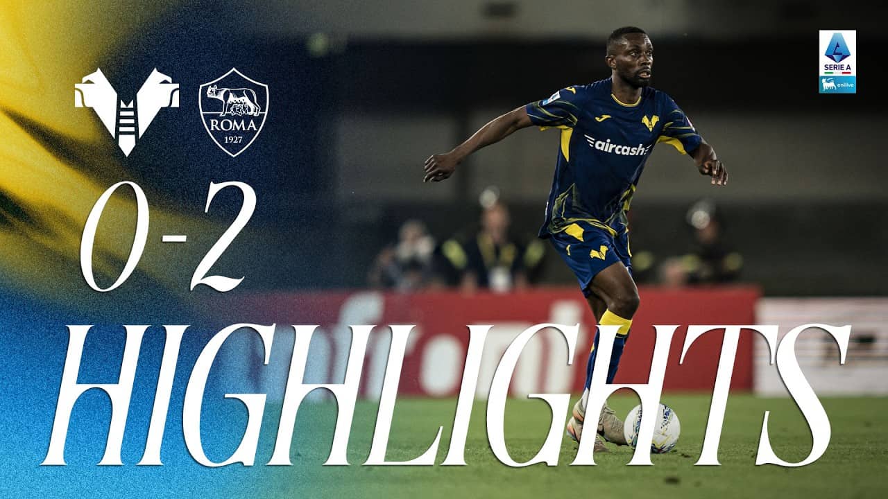 Highlights Serie A Enilive 2025/26 | Hellas Verona-Roma 0-2