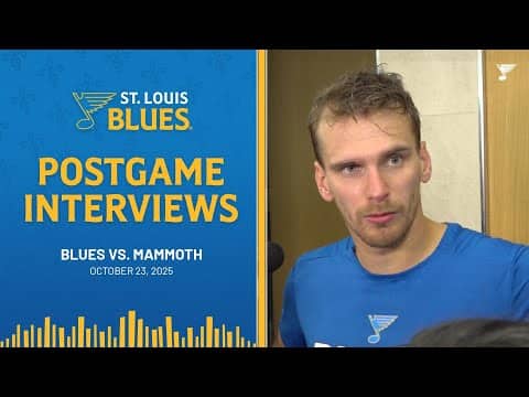 Oct. 23: Postgame Interviews