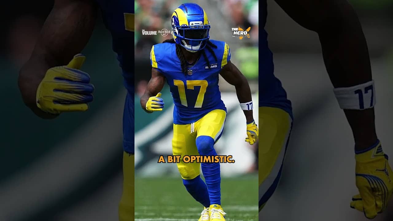 Could the #LosAngelesRams draft #TySimpson? | THE HERD #nfldraft
