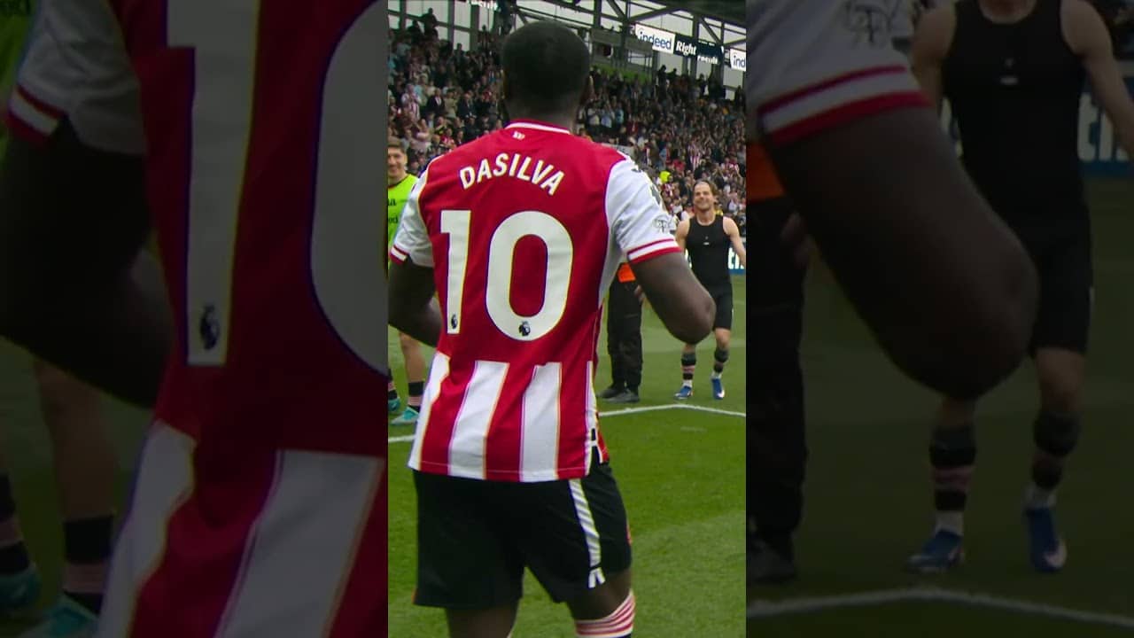 This moment for Josh Dasilva 🫶  #brentfordfc #football #englishfootballclub  #joshdasilva