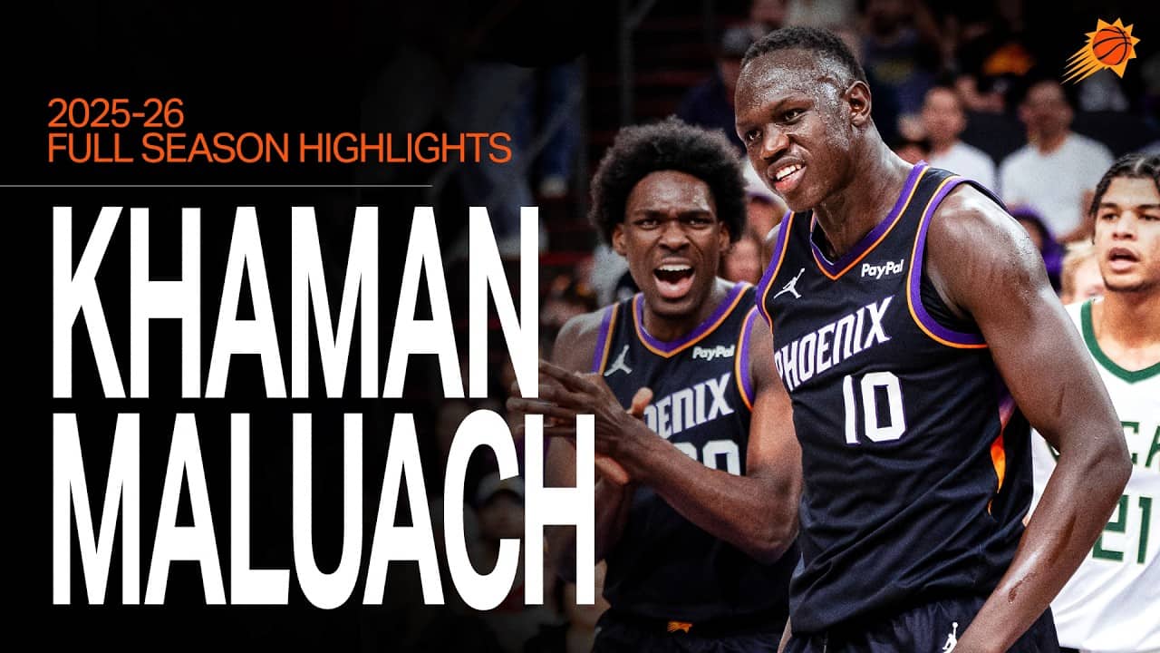 Khaman Maluach's 2025-26 Rookie Season Highlights & Best Plays