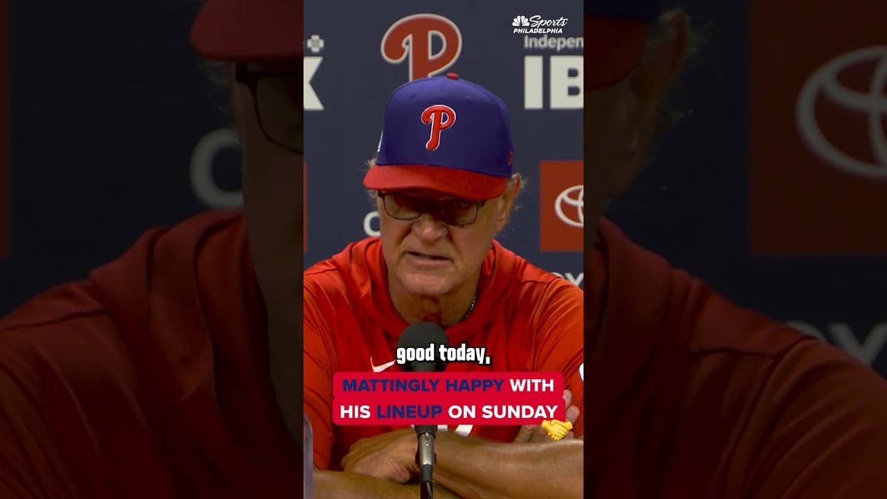 Don Mattingly impressed with Marsh, and rest of lineup on Sunday 🙏