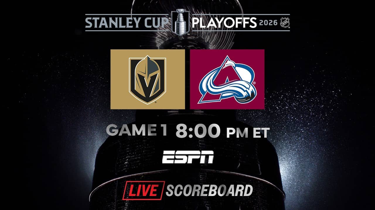 👉 LIVE NHL Conference Finals Game 1 Knights vs. Avalanche Scoreboard & Chat  5/20 🏒🔥