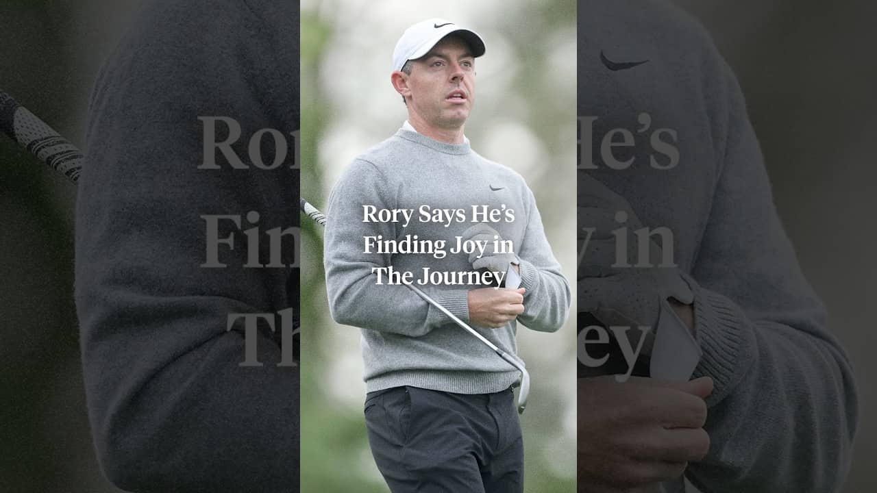 Rory says winning the career grand slam taught him to enjoy the journey 🙌